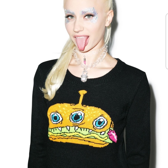 Iron Fist Sweaters - Iron Fist Finger Food Sweater 👽